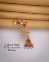 2 DN Marathi Look Golden Nath Wholesale Price In Surat
